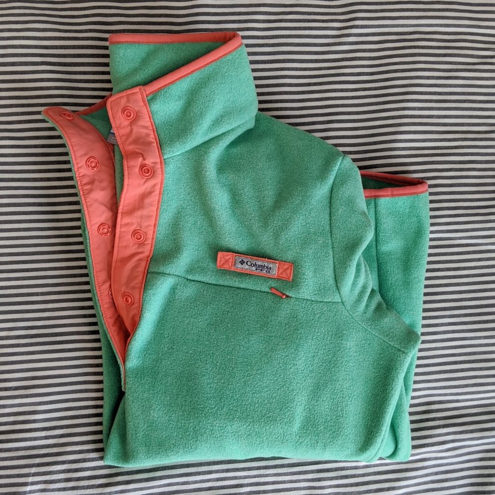 Columbia PFG Harborside Fleece EUC